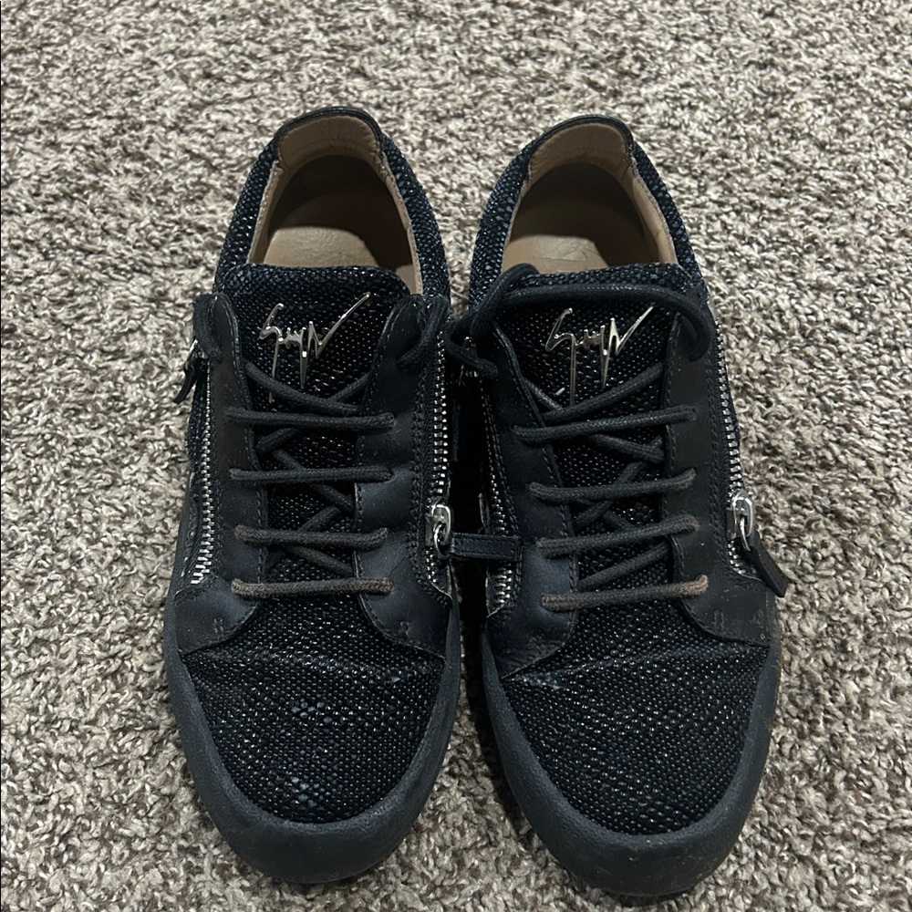 Giuseppe Zanotti Black Sneakers for Men